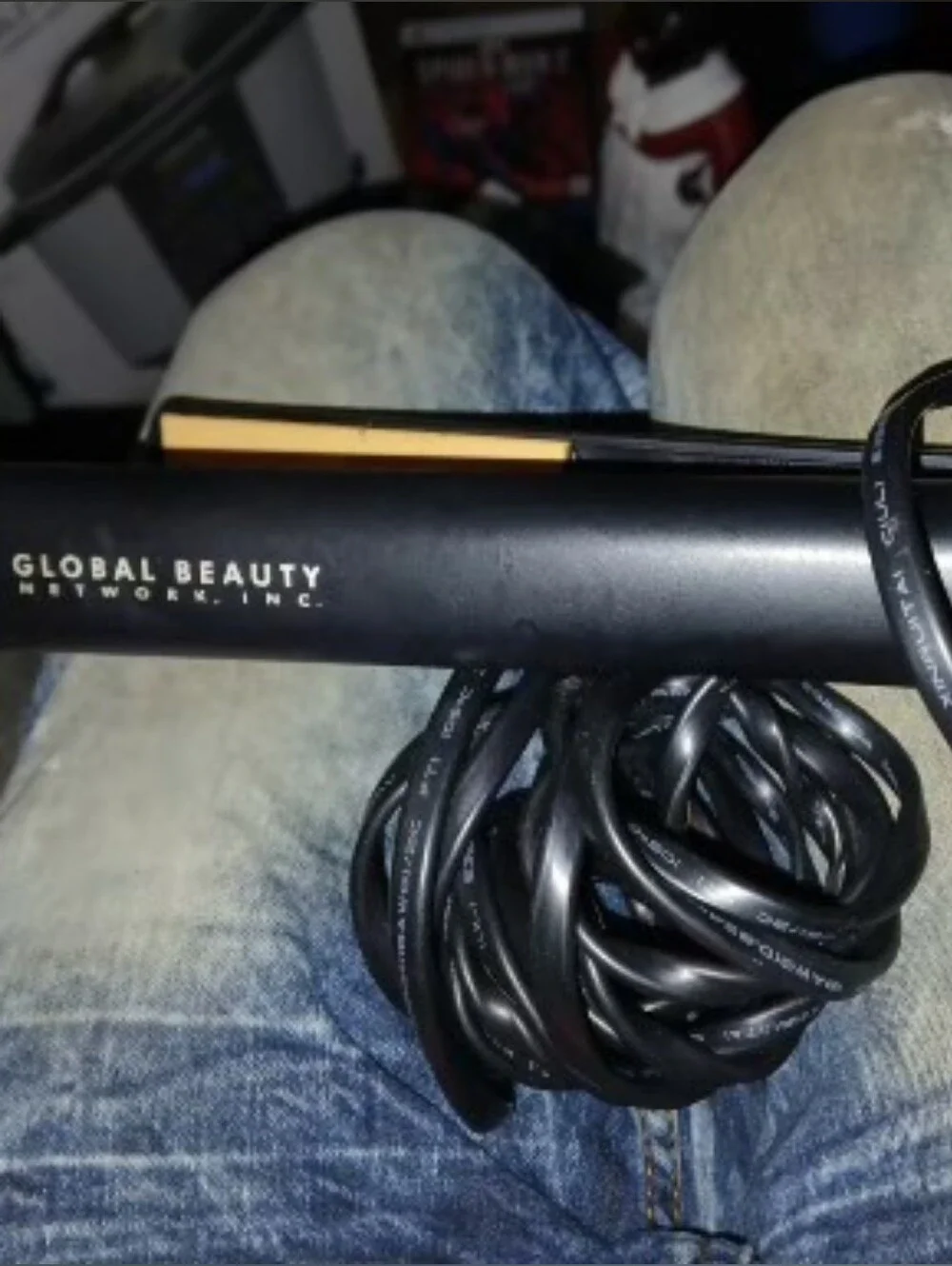 Professikna Grade Hair Straightner Gold Plates by Global Beauty Network Inc